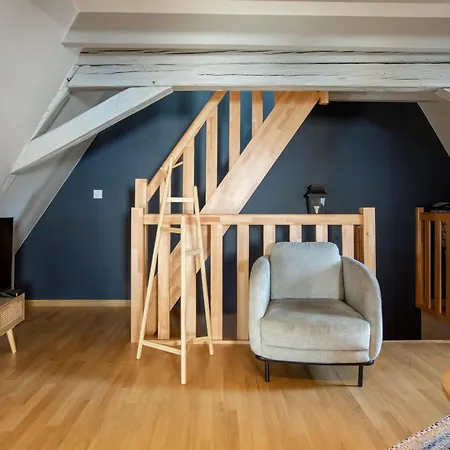 Appartement Duplex Atypique Au Coeur De Mulhouse Extérieur photo