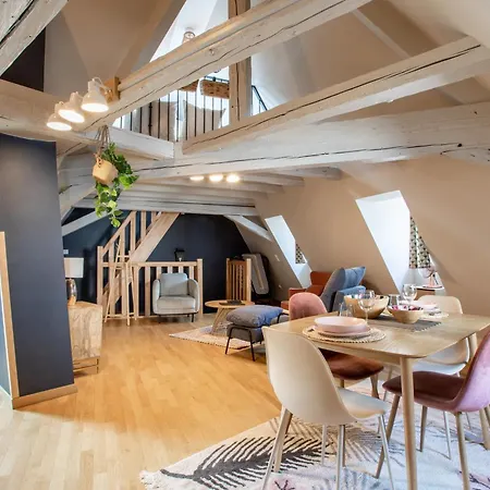 Appartement Duplex Atypique Au Coeur De Mulhouse Extérieur photo