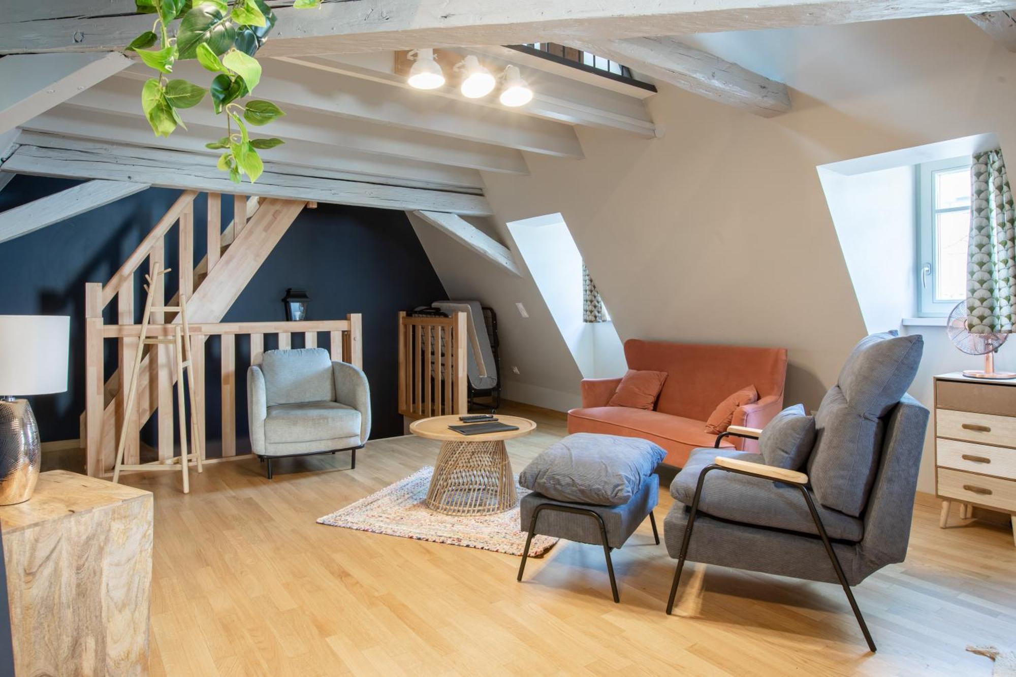 Duplex Atypique Au Coeur De Apartment Mulhouse