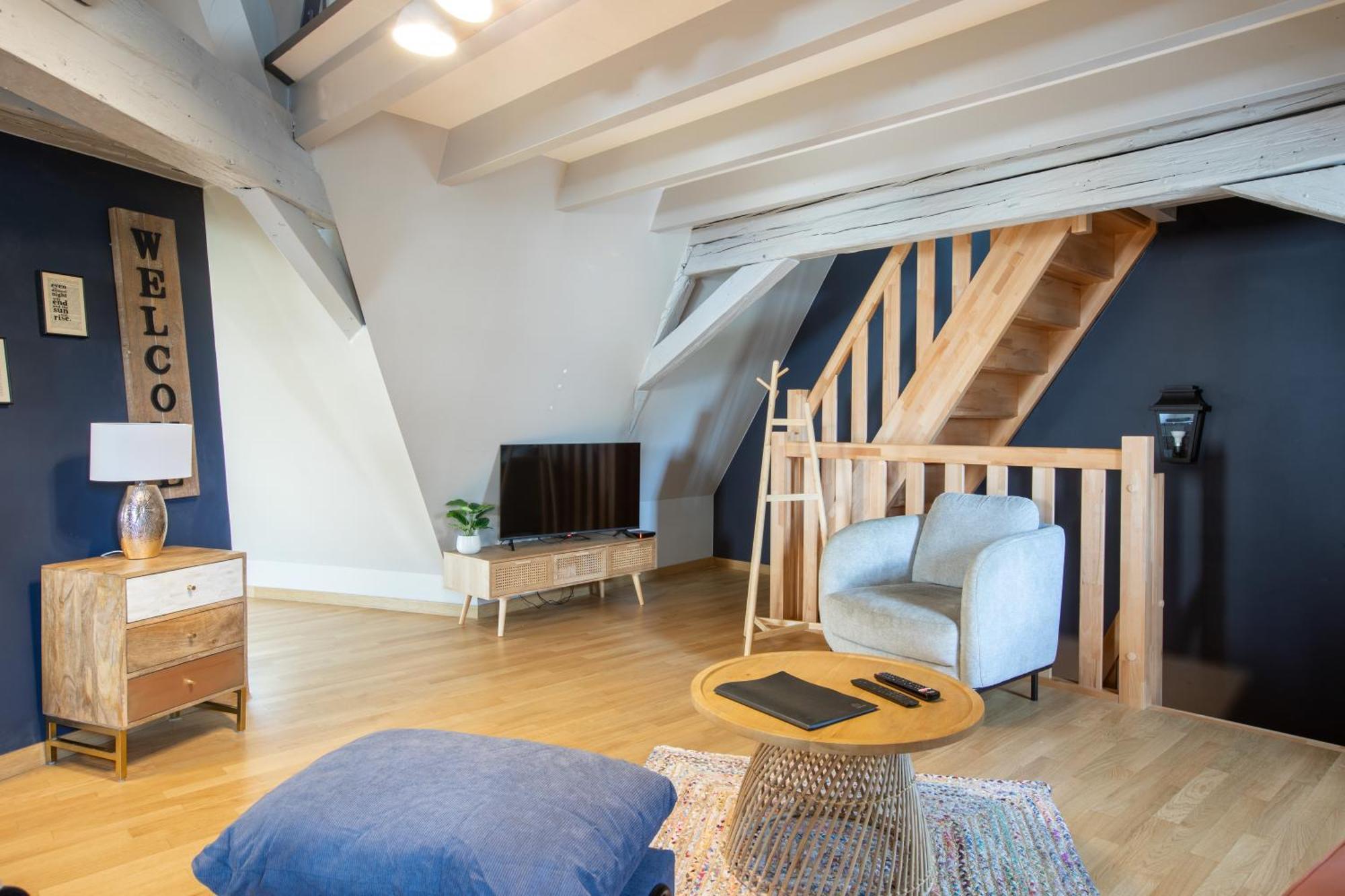 Apartment Duplex Atypique Au Coeur De
